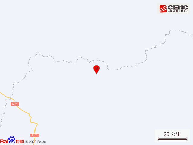 西藏日喀则定结县发生4.6级地震