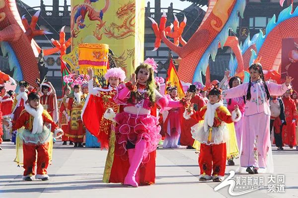 山西大同民俗社火巡游表演震撼开启！探寻千年传统与现代融合的魅力