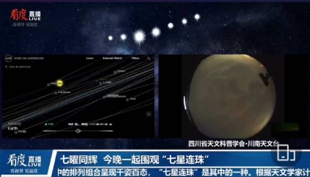 七星连珠震撼上演！千载难逢的天文奇观，你围观了吗？